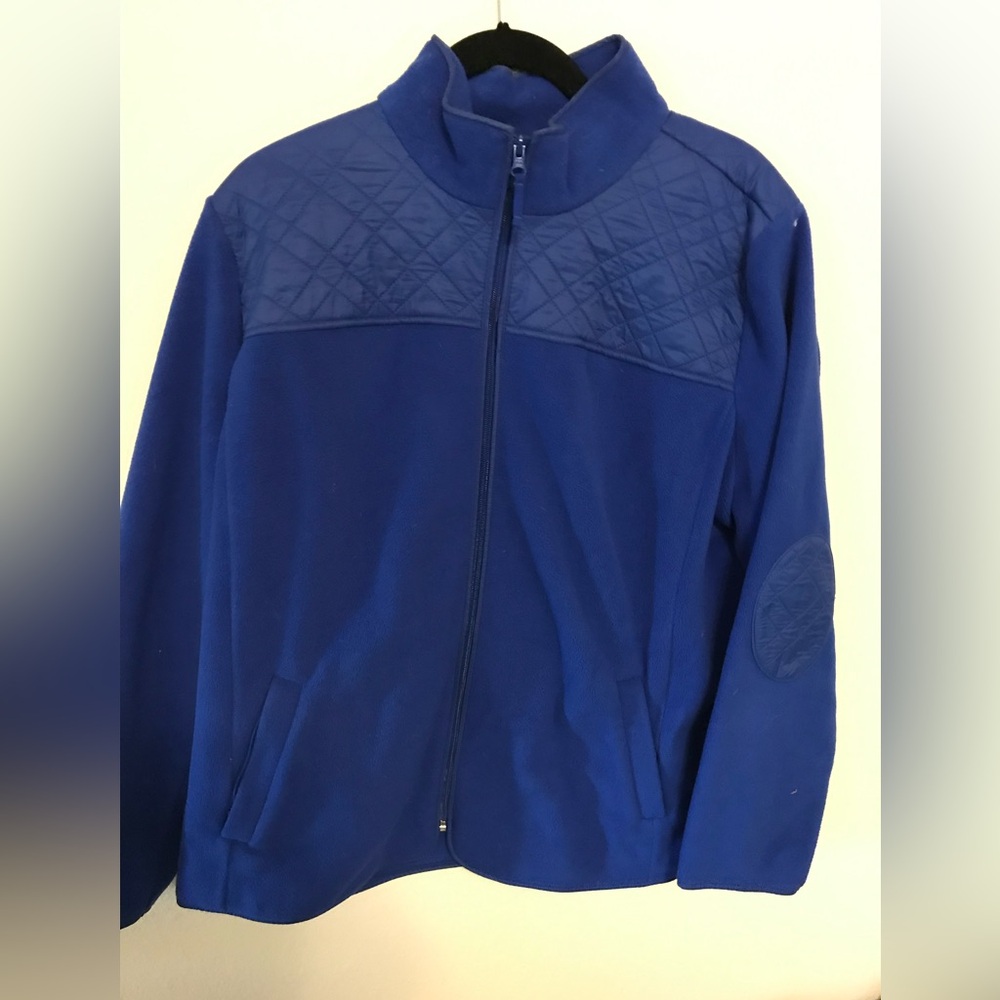 Talbots Royal Blue Quilted Jacket
